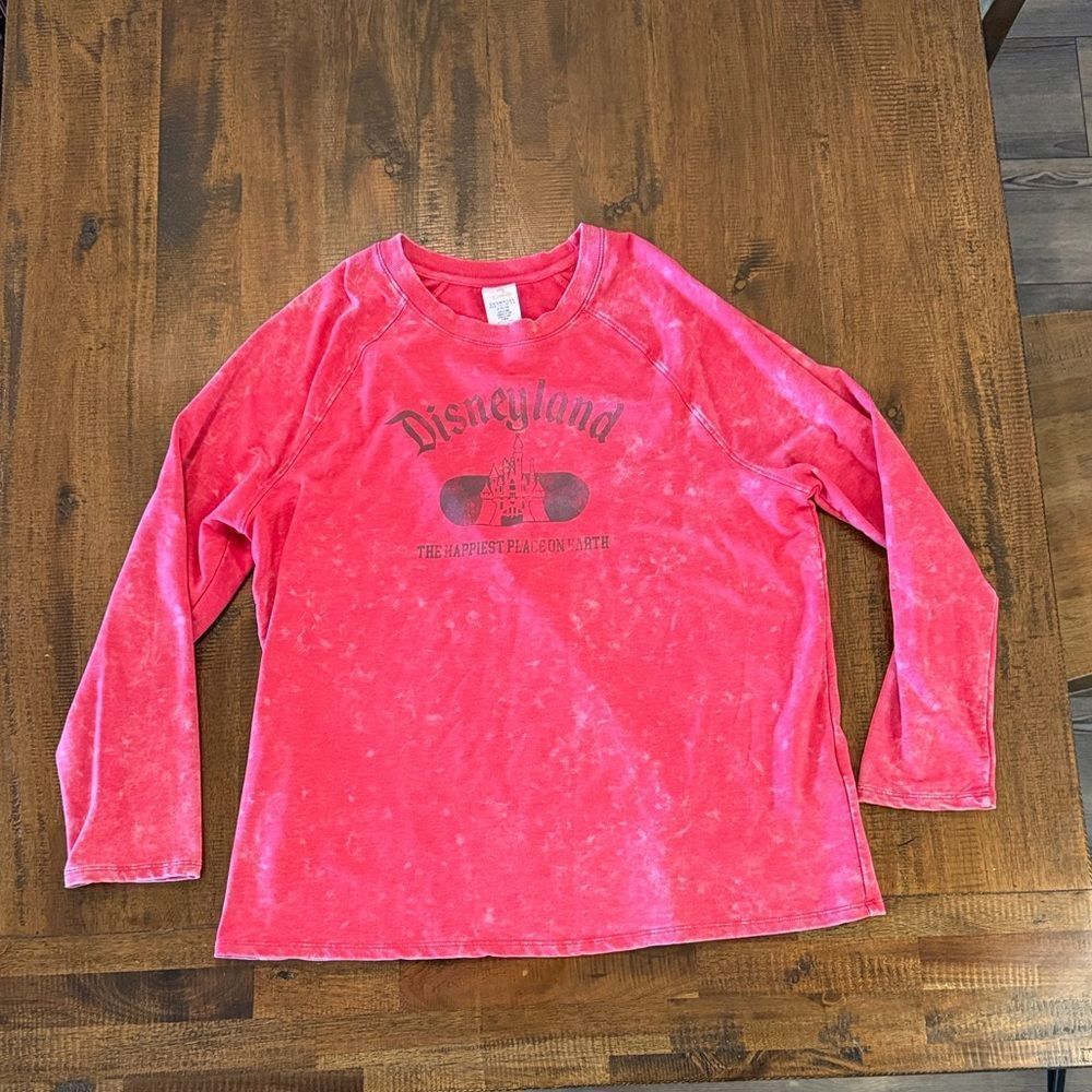 Disney  Long Sleeve light sweatshirt with Disneyland Logo